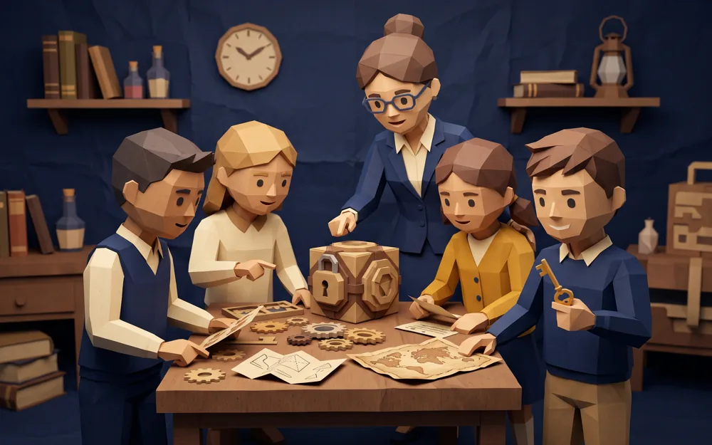 Der Zauberer, Escape Room für Schulklassen in Nürnberg