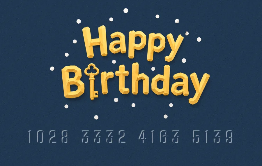 Gutschein Design Geburtstag