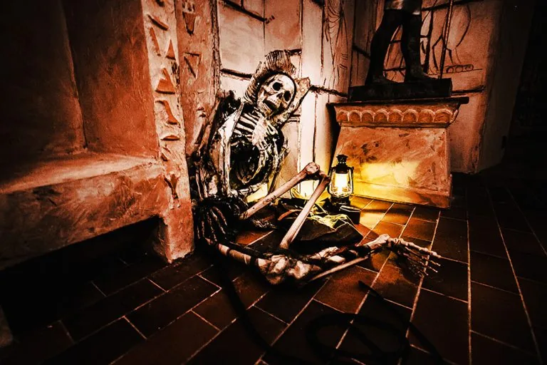 Inside the Die Rache des Tutanchamun escape room in Nuremberg